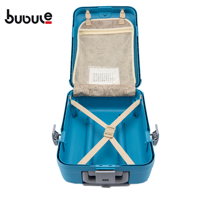 BUBULE GL501 OEM PP 5 pcs Cheap Spinner Trolley Luggage Set Wheeled Suitcase