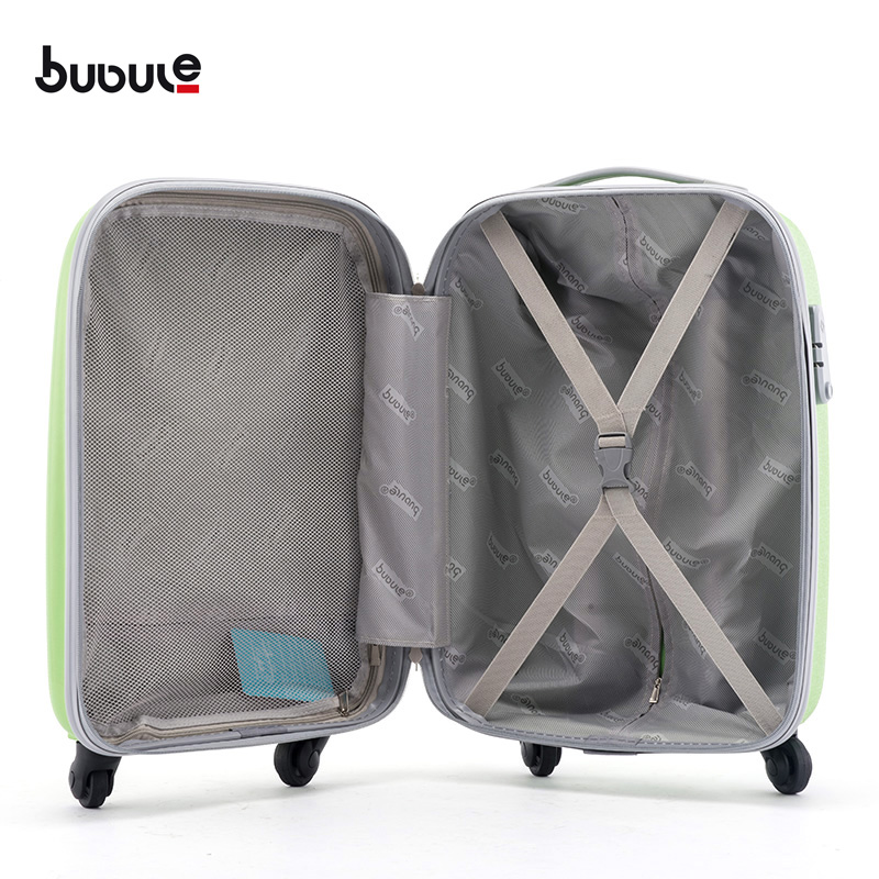 BUBULE PPL06 3PCS PP Hard Case Trolley Sets Customized Men Spinner Zipper Luggage Bag