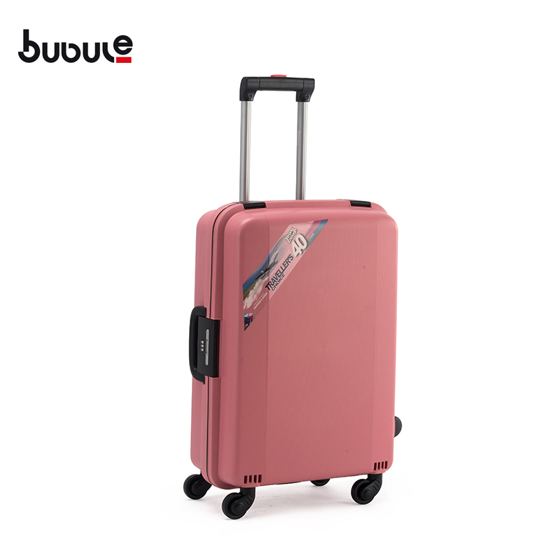 BUBULE SX401 4 PCS PP Wheeled Trolley Luggage Bag Sets Classic Style Travel Suitcases
