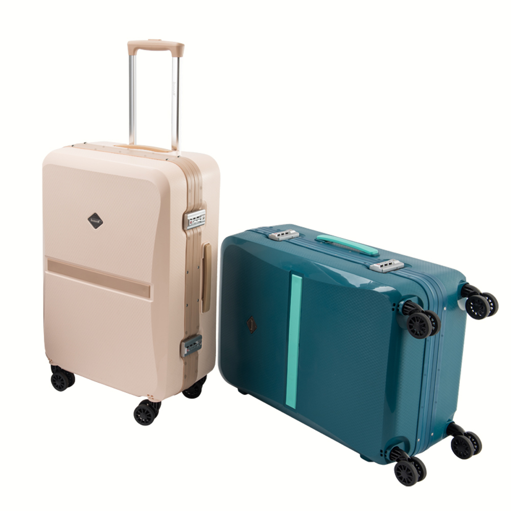 BUBULE APL01 28'' PP OEM Trolly Luggage Bags lock Spinner Suitcase with Universal Wheels