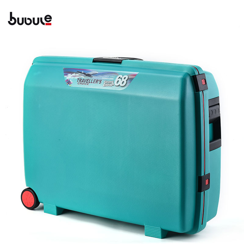 BUBULE PP Travel Luggage with Large Space Wheeled Carry on Suitcase