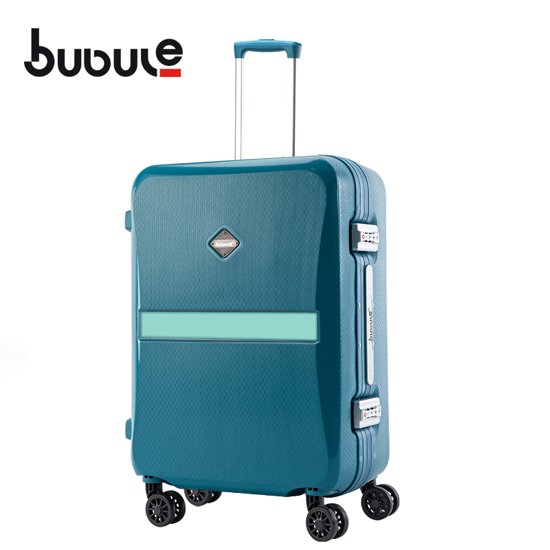 BUBULE 28'' PP OEM Trolly Luggage Bags lock Spinner Suitcase with Universal Wheels