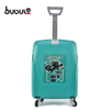 BUBULE 5PCS Cheap PP Travel Trolley Luggage Sets Spinner Wheeled Suitcases