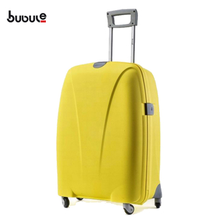 BUBULE 18'' large capacity trolley luggage PP hard case travel trolley bags for travel and shopping