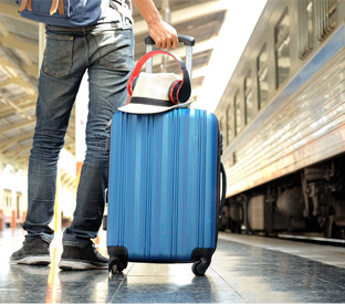 Should we use a portable travel bag or a suitcase?