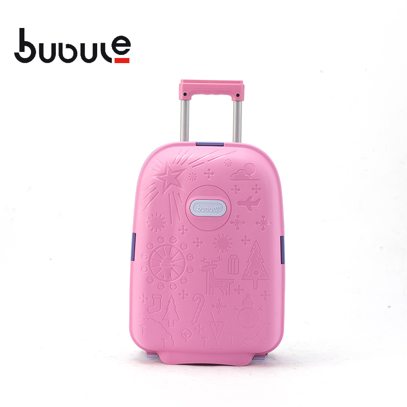 BUBULE Popular PP Wheeled Cute Kids Suitcase Travel Luggage
