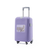 BUBULE 22'' Single Handle Trolley Luggage Wholesale Travel Land Suitcase Rolling Wheeled Suitcase