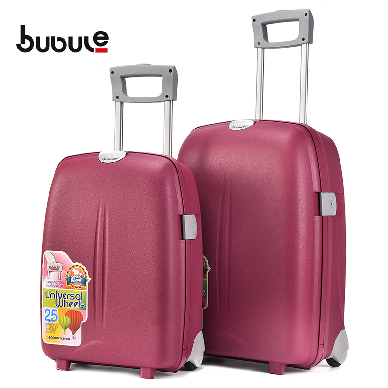 BUBULE 22'' Classic Style Suitcase Bag Travel Trolley Luggage with Lock 