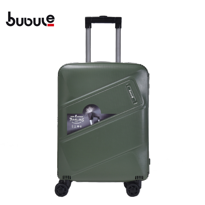 BUBULE PP Wheeled 3PCS Trolley Luggage Sets Customized Spinner Luggage Bags forTravel