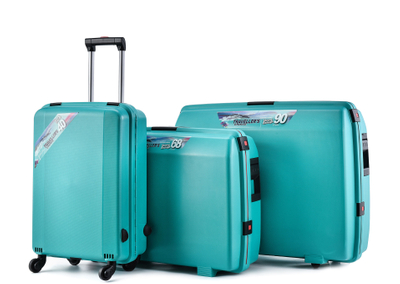 BUBULE 4 pcs Wheeled Trolley Luggage Bag Sets Classic Style Travel Suitcases